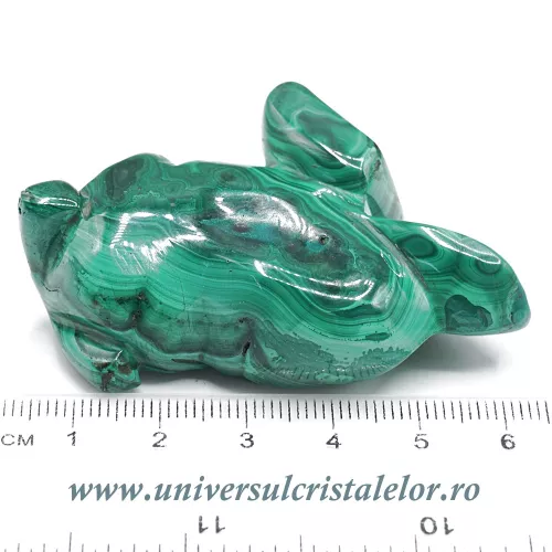 Figurina malachit bufnita Figurina malachit bufnita