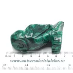 Figurina malachit bufnita Figurina malachit bufnita