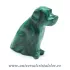 Figurina malachit caine