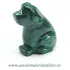Figurina malachit caine