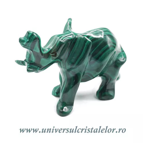 Figurina malachit elefant Figurina malachit elefant