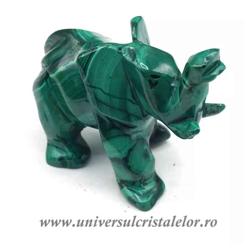 Figurina malachit elefant Figurina malachit elefant