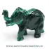 Figurina malachit elefant