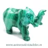 Figurina malachit elefant
