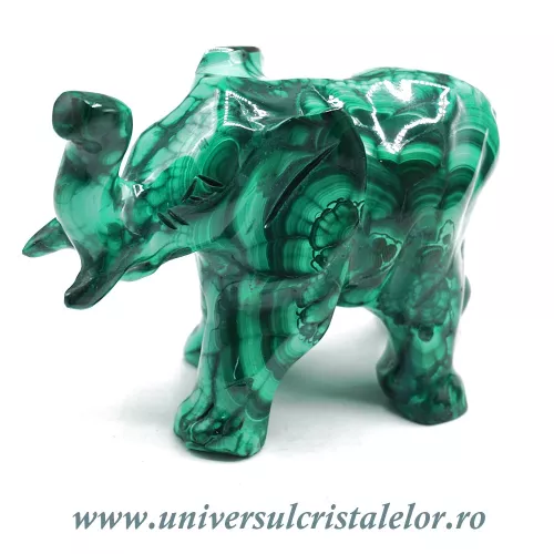 Figurina malachit elefant Figurina malachit elefant