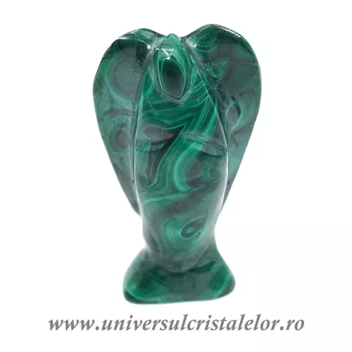 Figurina malachit inger Figurina malachit inger