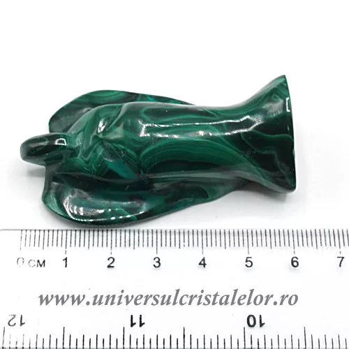 Figurina malachit inger unicat m1 Figurina malachit inger unicat m1