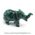 Figurina malachit elefant
