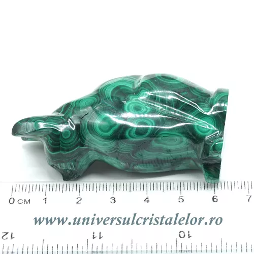 Figurina malachit pisica Figurina malachit pisica