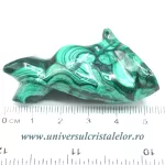 Figurina malachit pisica Figurina malachit pisica