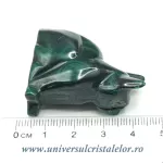 Figurina malachit pisica Figurina malachit pisica