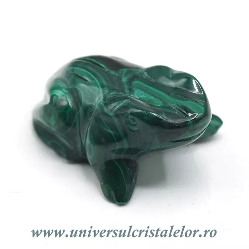 Figurina malachit broasca raioasa Figurina malachit broasca raioasa