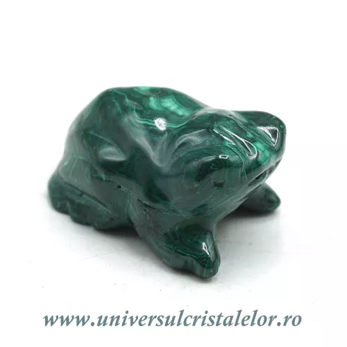 Figurina malachit broasca raioasa Figurina malachit broasca raioasa