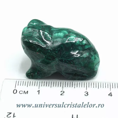 Figurina malachit broasca raioasa Figurina malachit broasca raioasa