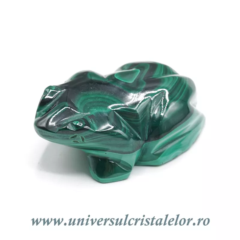 Figurina malachit broasca raioasa Figurina malachit broasca raioasa