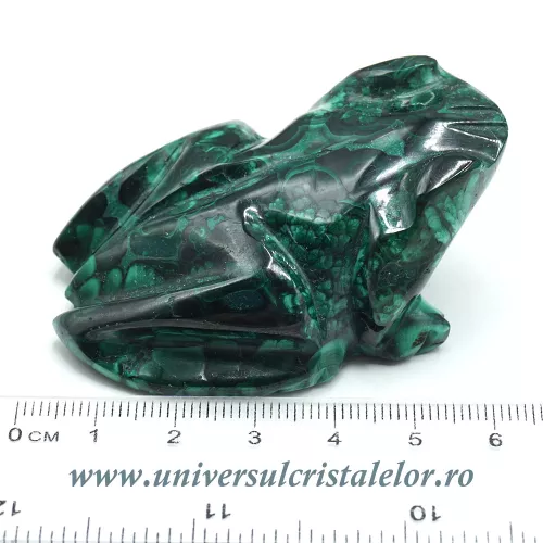 Figurina malachit broasca raioasa Figurina malachit broasca raioasa