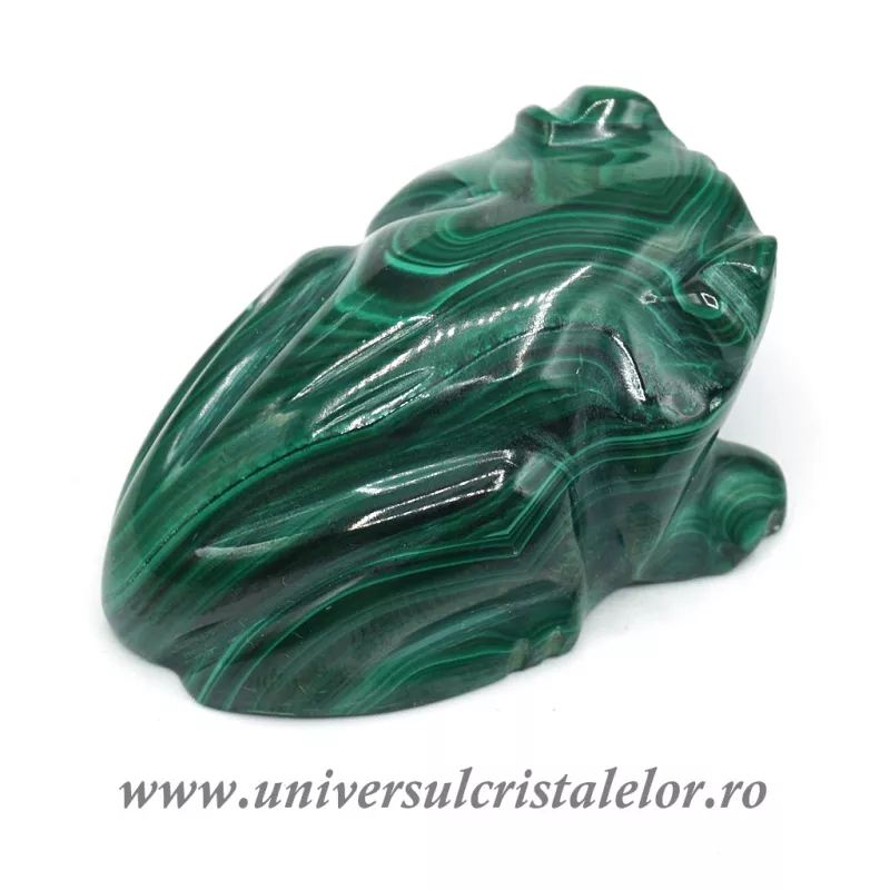 Figurina malachit broasca raioasa Figurina malachit broasca raioasa