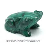 Figurina malachit broasca raioasa