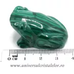 Figurina malachit broasca raioasa