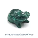 Figurina malachit broasca raioasa Figurina malachit broasca raioasa