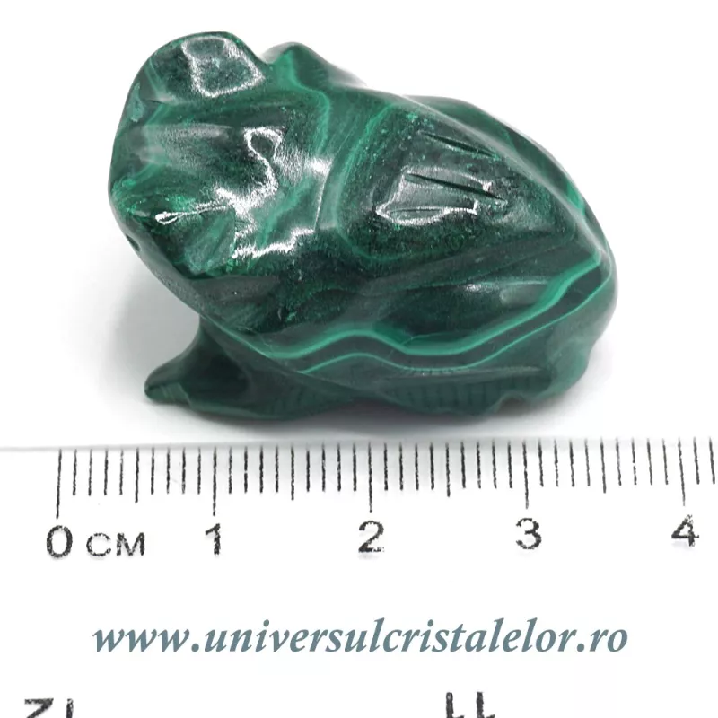 Figurina malachit broasca raioasa Figurina malachit broasca raioasa