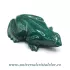 Figurina malachit broasca raioasa