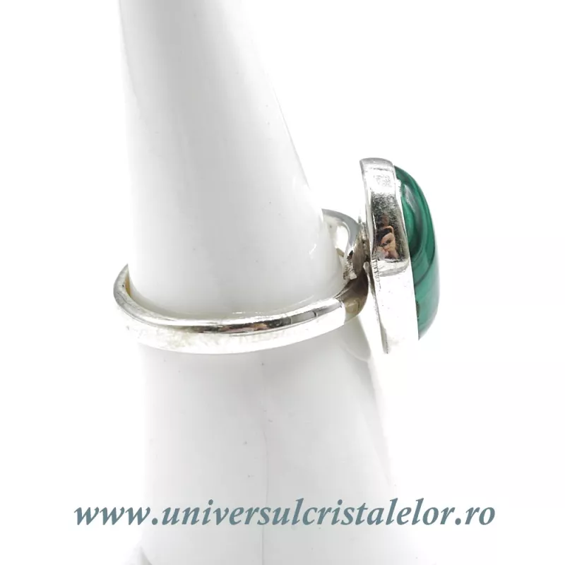 Inel malachit oval reglabil m2 Inel malachit oval reglabil m2