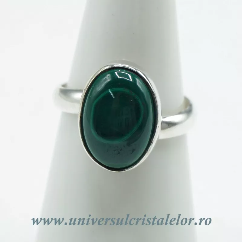 Inel malachit oval reglabil m2 Inel malachit oval reglabil m2