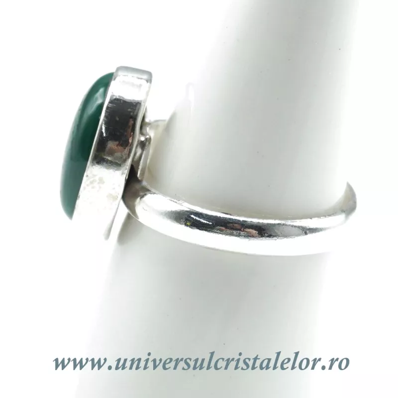 Inel malachit oval reglabil m2 Inel malachit oval reglabil m2