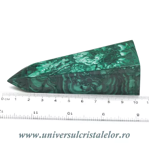Obelisc malachit unicat m02 Obelisc malachit unicat m02
