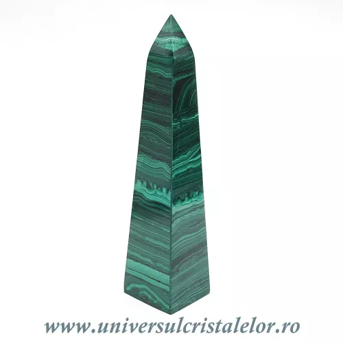 Obelisc malachit unicat m03 Obelisc malachit unicat m03