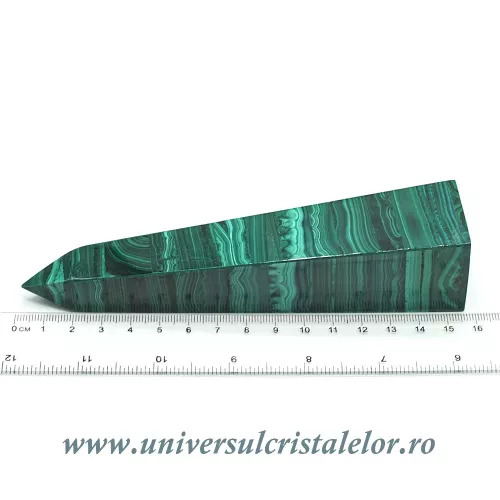 Obelisc malachit unicat m03 Obelisc malachit unicat m03