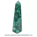 Obelisc malachit unicat m04 Obelisc malachit unicat m04