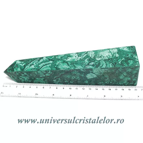 Obelisc malachit unicat m05 Obelisc malachit unicat m05