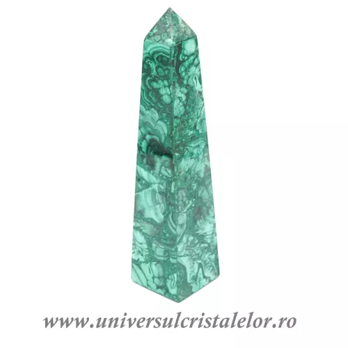 Obelisc malachit unicat m05