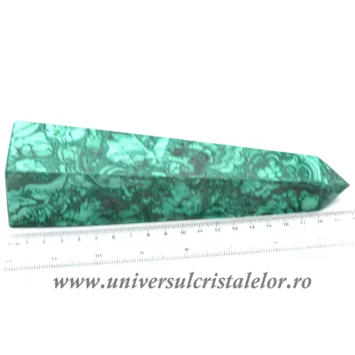 Obelisc malachit unicat m05