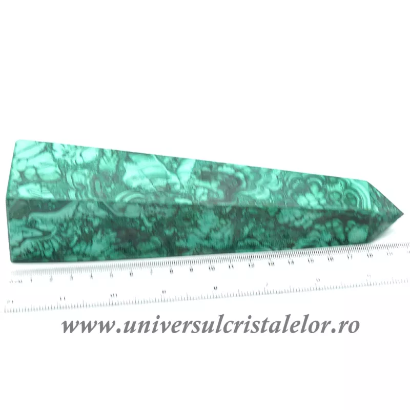 Obelisc malachit unicat m05