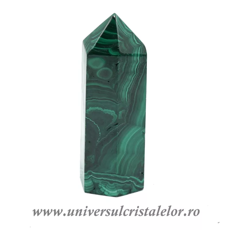 Malachit varf cu baza unicat m02 Malachit varf cu baza unicat m02