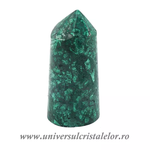 Malachit varf cu baza unicat m01 Malachit varf cu baza unicat m01