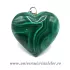 Pandantiv malachit inima