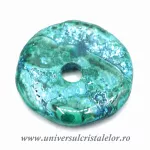 Piatra Pi malachit cu crisocola