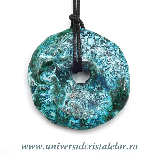 Piatra Pi malachit cu crisocola Piatra Pi malachit cu crisocola