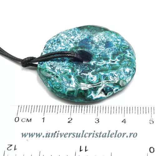 Piatra Pi malachit cu crisocola Piatra Pi malachit cu crisocola