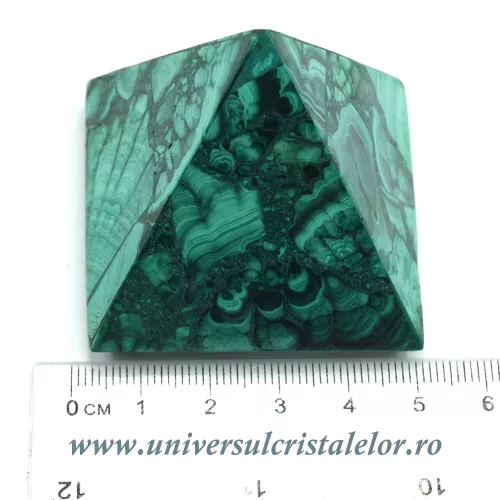 Piramida malachit unicat m1 Piramida malachit unicat m1