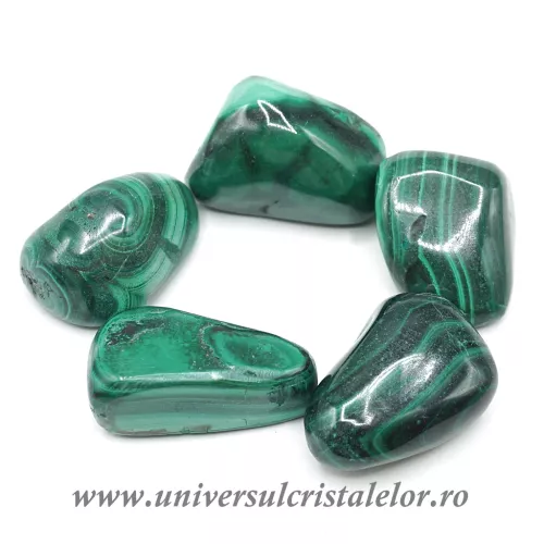 Malachit piatra rulata Malachit piatra rulata