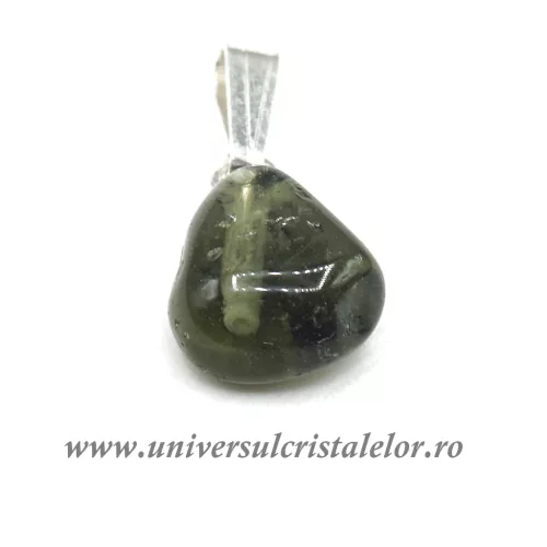 Pandantiv moldavit slefuit m1 Pandantiv moldavit slefuit m1