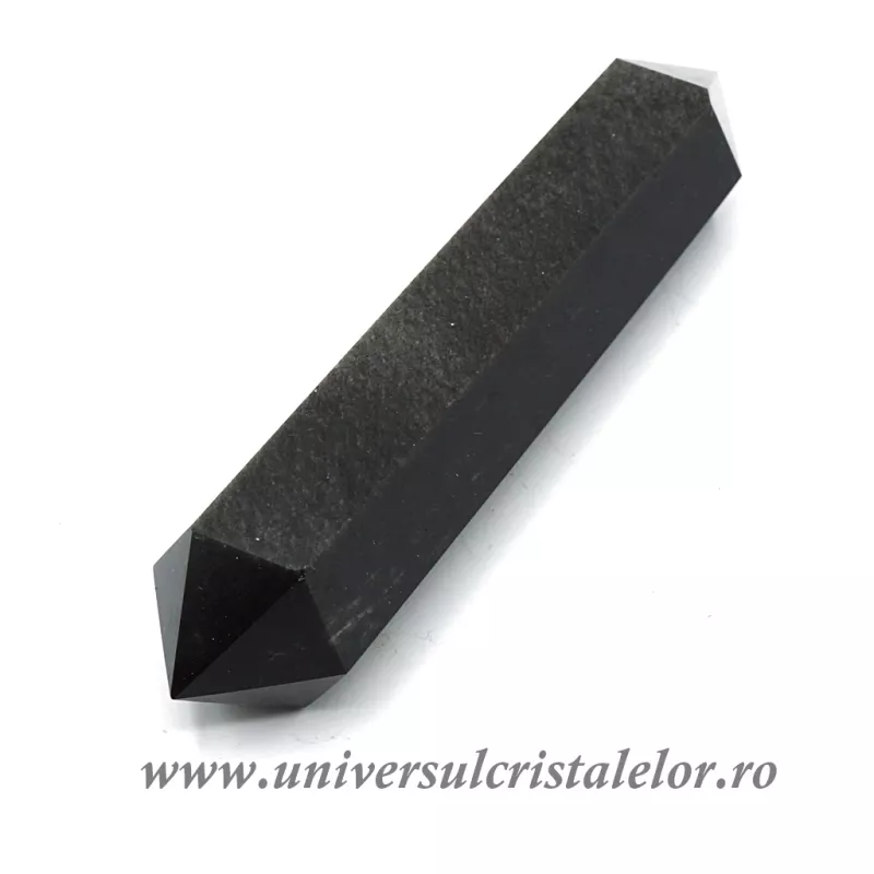 Bagheta dublu varf obsidian auriu