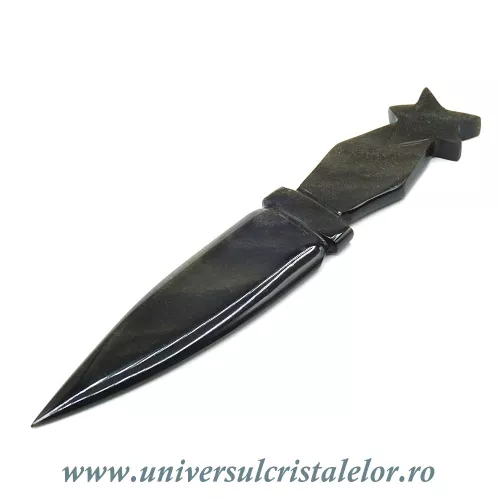 Obsidian auriu cutit Obsidian auriu cutit