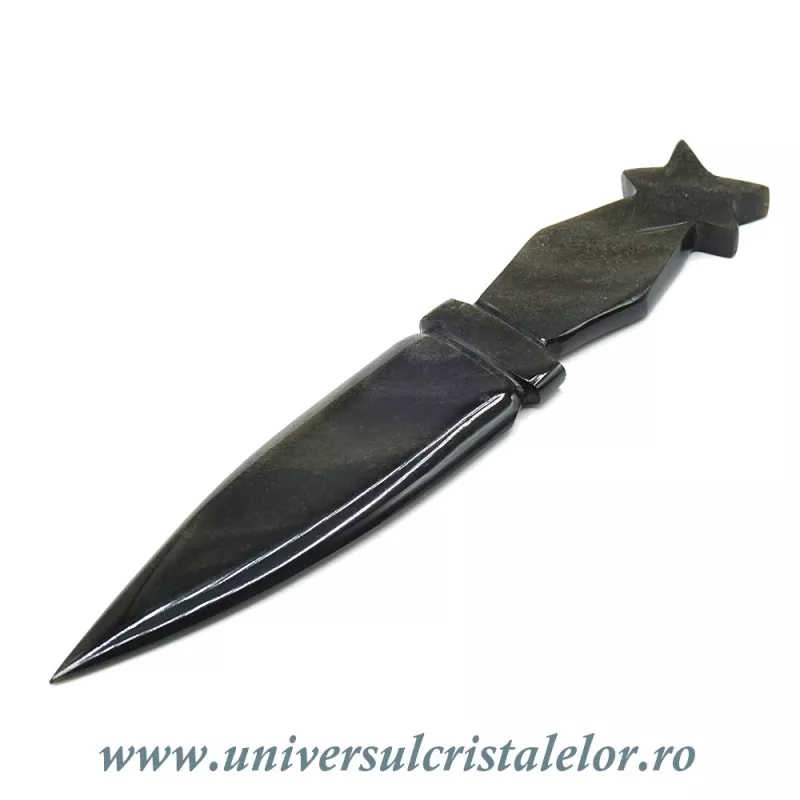 Obsidian auriu cutit Obsidian auriu cutit