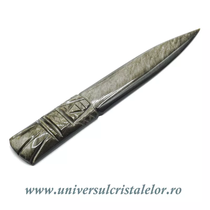 Obsidian auriu cutit Obsidian auriu cutit